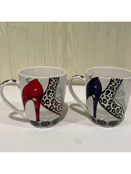 ltd commodities Other - Paris and Stilettos Mugs Set of 2